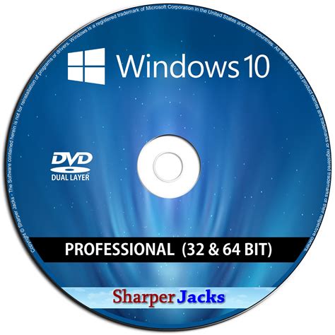 Windows Disc Windows 10 Professional 3264 Bit Install Etsy