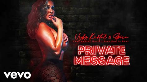 Vybz Kartel Spice Private Message Official Audio YouTube