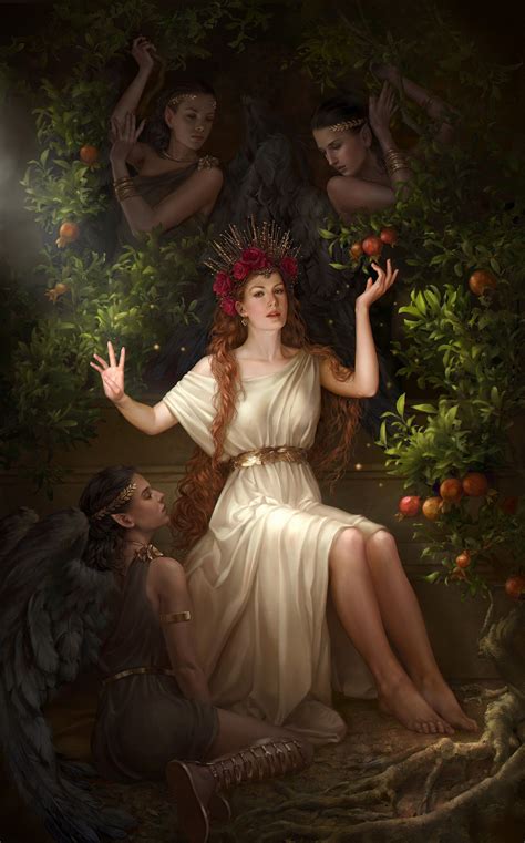 Persephone Goddess Oil For Working And Connecting With The Goddess