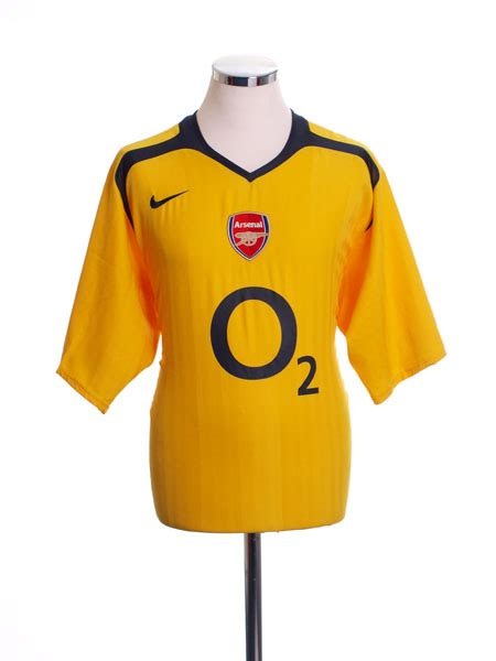 2005 06 Arsenal Away Shirt Xl