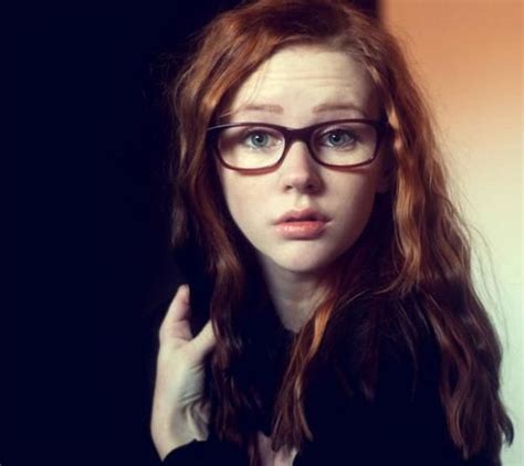 Glasses Eyewear Inspiration Beauty Redheads