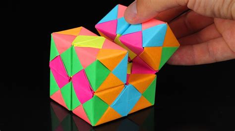 Youtube Origami Infinity Cube All In Here