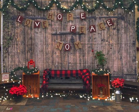 20 Diy Christmas Backdrop Ideas