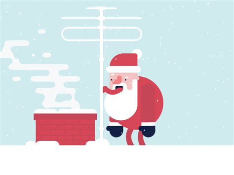 Santa Claus Cartoon  Poster