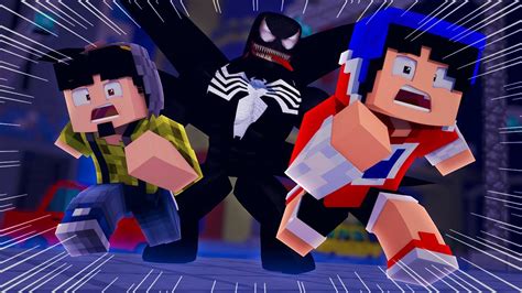 Minecraft Venom Symbiote Estrada Da Sorte Nitro Youtube