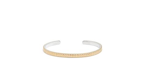 Anna Beck Classic Stacking Cuff Bracelet In White Lyst