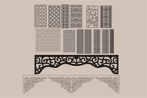 Cnc Cut Files Dxf Patterns Pack Dxf Downloads Files For Laser