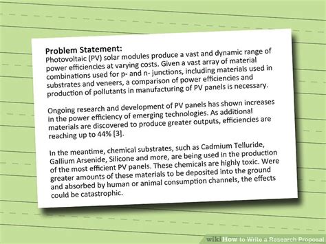 For example, on a 90f day, a ecologia y medio ambiente ivan camacho. How to Write a Research Proposal: 15 Steps (with Pictures)