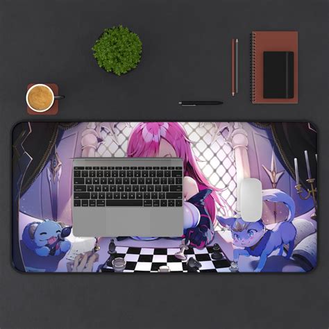 League Of Legends Sexy Mousepad Katarina Du Couteau Boobs Desk Mat