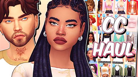 Maxis Match Cc Haul 🌿 Male And Female Clothes Jewelry And More 100
