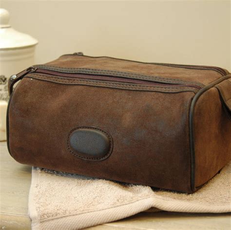 Personalised Men S Wash Bag By The Alphabet Gift Shop