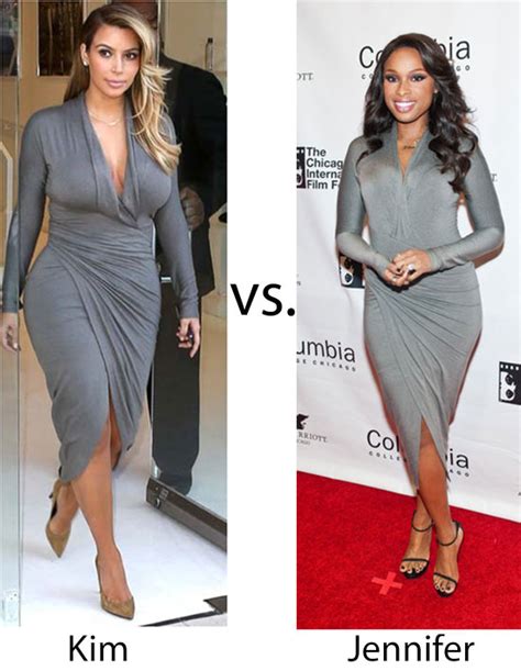 Kim Kardashian Vs Jennifer Hudsonwho Wore Donna Karan Better My Fashion Life