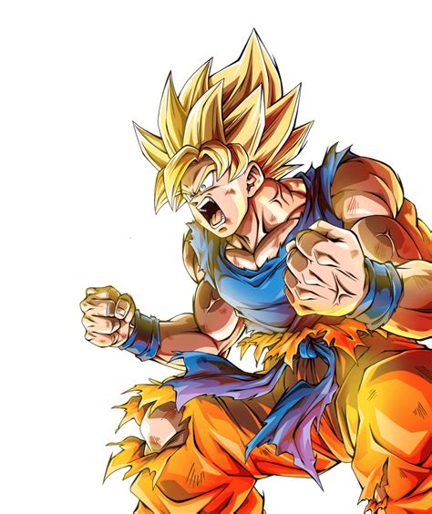 Goku Ssj Namek Render Bucchigiri Match By Maxiuchiha22 On
