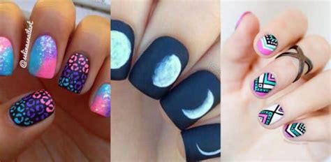 41 Ideas de Diseños de Uñas Cortas Decoradas - Mujeres ...