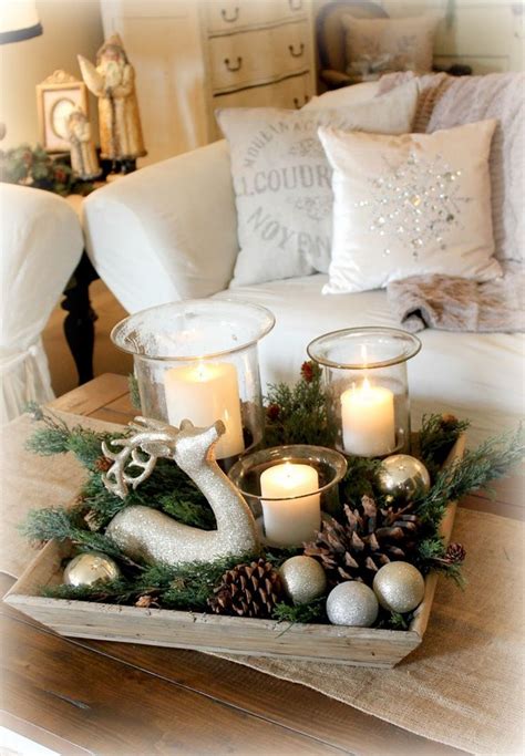 20 Lovely Winter Coffee Table Decoration Ideas Lmolnar