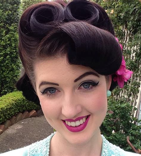 Rockabilly Hairstyles For Curly Hair Idea Curly Hair