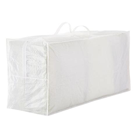 Large, sturdy handles make carrying. Outdoor Cushion Storage Bag | The Container Store