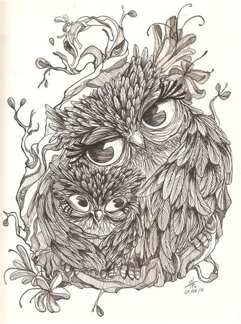 30 Best Owl In Tree Tattoo Sketch Images On Pinterest Owl Tattoos