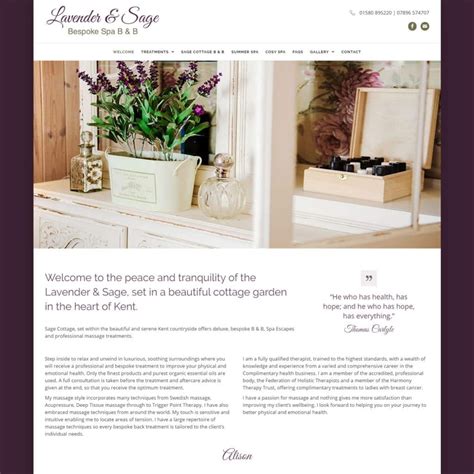 Massage Website Design Websites For Massage Therapists Healthhosts