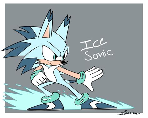Ice Sonic By Dog22322 On Deviantart