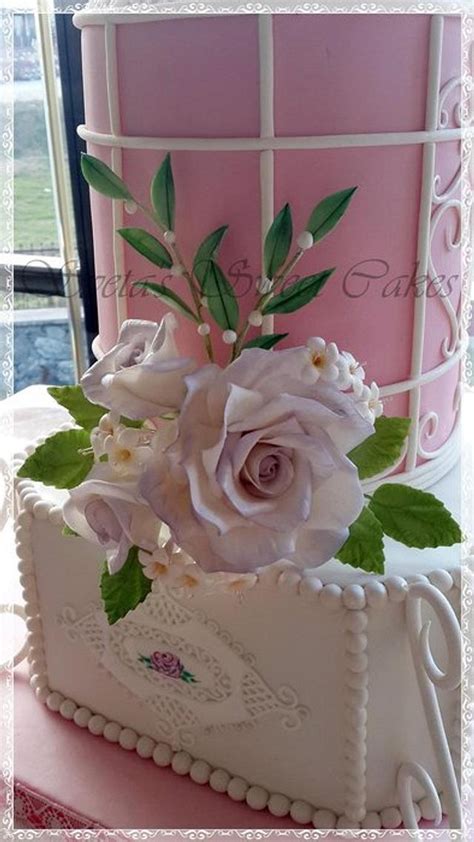 Birdcage Wedding Cake Cake By Sveta Cakesdecor