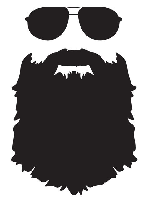 Email Beard And Glasses Svg Clip Art Library