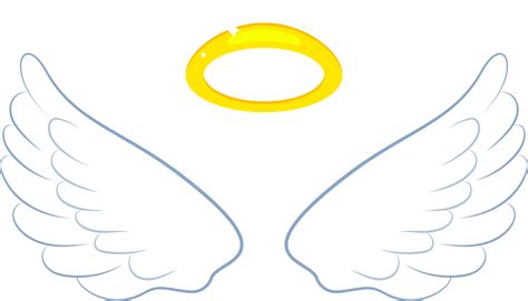 Angel Halo Wings Png Pic Free Png Images