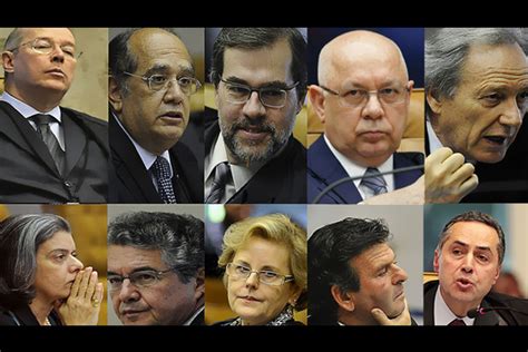 Pt Terá Indicado Dez Dos 11 Ministros Do Stf Até 2016 Dilma Rousseff Gilmar Mendes Joaquim