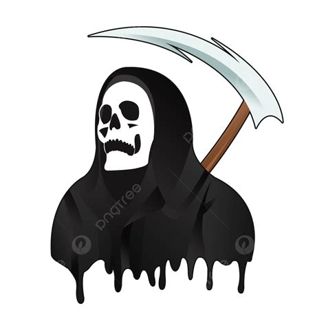 Halloween Grim Reaper Clipart Transparent Background Grim Reaper On