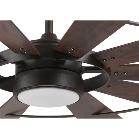 Harbor Breeze Henderson 60 In Bronze Led Indoor Ceiling Fan With Light