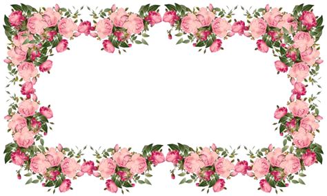Flowers Borders Transparent Png All Png All