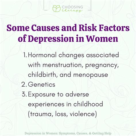 Depression In Women Symptoms Causes And Getting Help