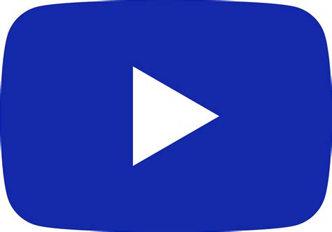 Youtube Logo Blue Transparent