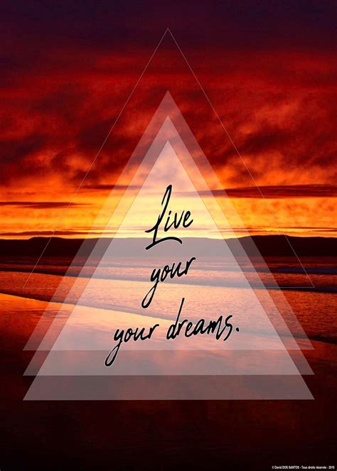 Live Your Drems Poster By Wuzzidy Displate