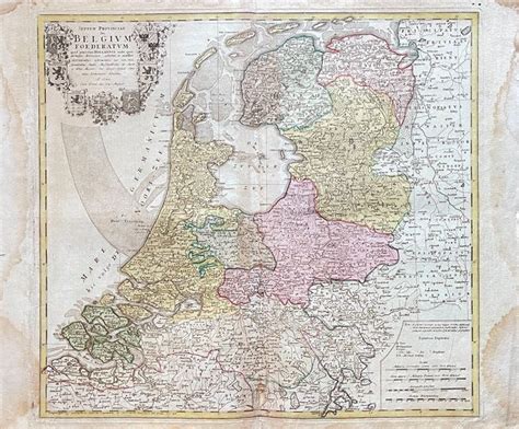 netherlands antique map netherlands map of belgian catawiki
