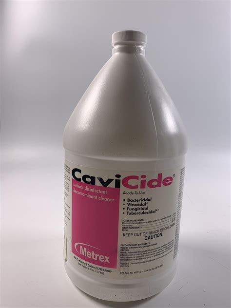 Cavicide Metrex 13 1000 Surface Disinfectantdecontaminant Cleaner 1