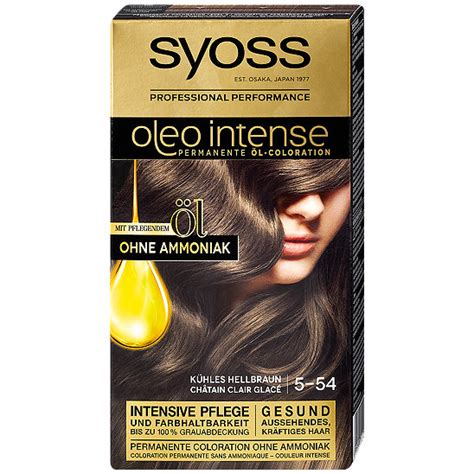 Haarfarbe Syoss Syoss Oleo Intense Permanente Öl Coloration Nr 5