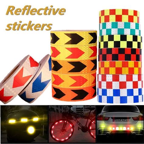 Taffpack Stiker Nyala Mobil 5cm X 3m Reflective Sticker Marker Mobil