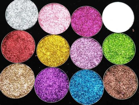 Pressed Glitter 12 Color Custom Pallet You Choose The Colors Pressed