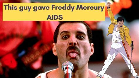 who gave freddie mercury hiv aids youtube