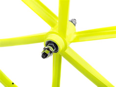 Teny 6 Spoke Front Wheel Neon Yellow Brick Lane Bikes The Official