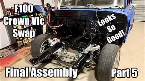 Final Assembly And Painting Crown Vic Swap Bumpside F100 Part 5