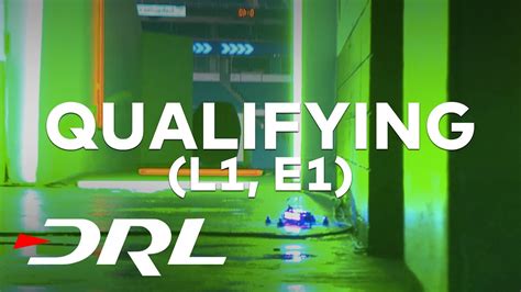 Drone Racing League Episode 1 Qualifying Round Level 1 Miami