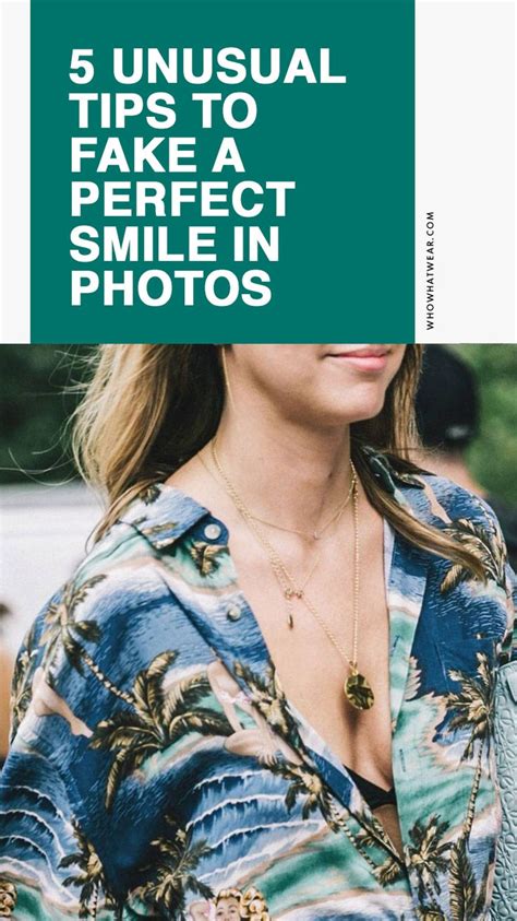 5 Unusual Tips To Fake The Perfect Smile In Photos Perfect Smile Selfie Tips Fake Smile