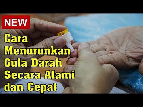 Jika gula darah yang tinggi ini dibiarkan terus menerus, maka bisa menyebabkan masalah kesehatan. Cara Menurunkan Gula Darah Secara Alami dan Cepat - YouTube