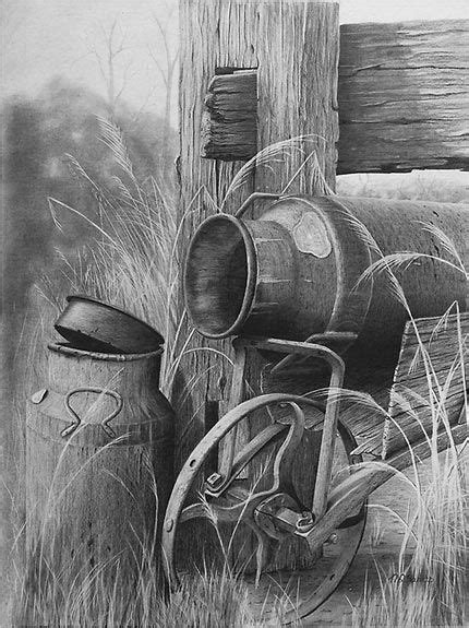 Old Cream Cans Things I Love In 2019 Graphite Art