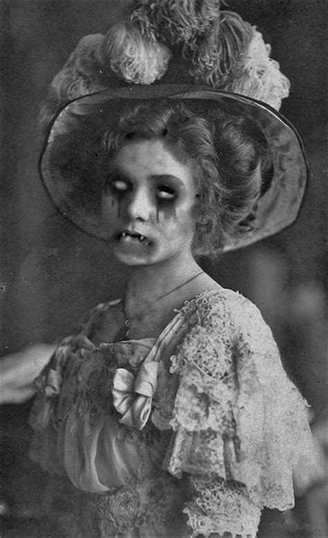 Scary Photo Decoration Creepy Picture Printable Vintage Victorian Witch