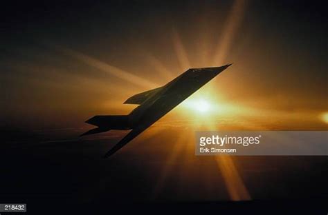 Stealth Bomber Silhouette Photos And Premium High Res Pictures Getty