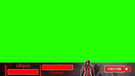 Free Animated Gaming Overlay Green Screen Overlay Youtube