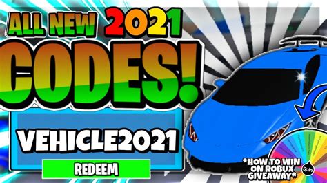 April 2021 All New Secret Op Codes Roblox Vehicle Tycoon Youtube